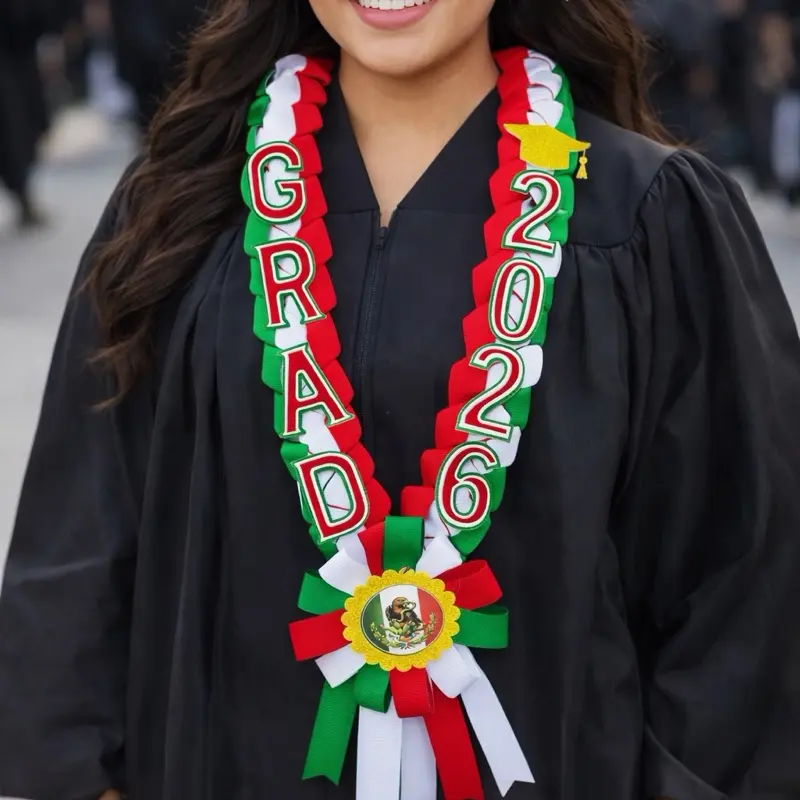 Class 2026 graduations leis  unisex costum