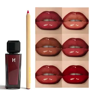 2-in-1 Lip Stain & Oil Set | Hydrating Color + Nourishing Shine! Long-Lasting, Non-Sticky & Plumping. Universal Shades for All. Perfect Party/Stage Must-Have & Holiday Gift!