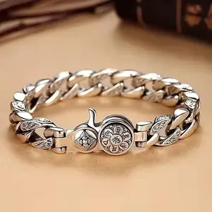 [Retro Fashion Bracelet] 1pc Rotatable Fashion Bracelet - Timeless Retro Design - Domineering Cool Unisex Neutral Style Jewelry Men