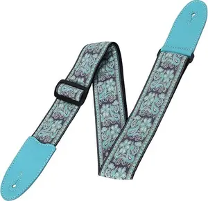 Guitar Strap - Jacquard Embroidery Cotton Bass Electric Guitar Straps, Best Gifts for Adult&Kids Guitarists