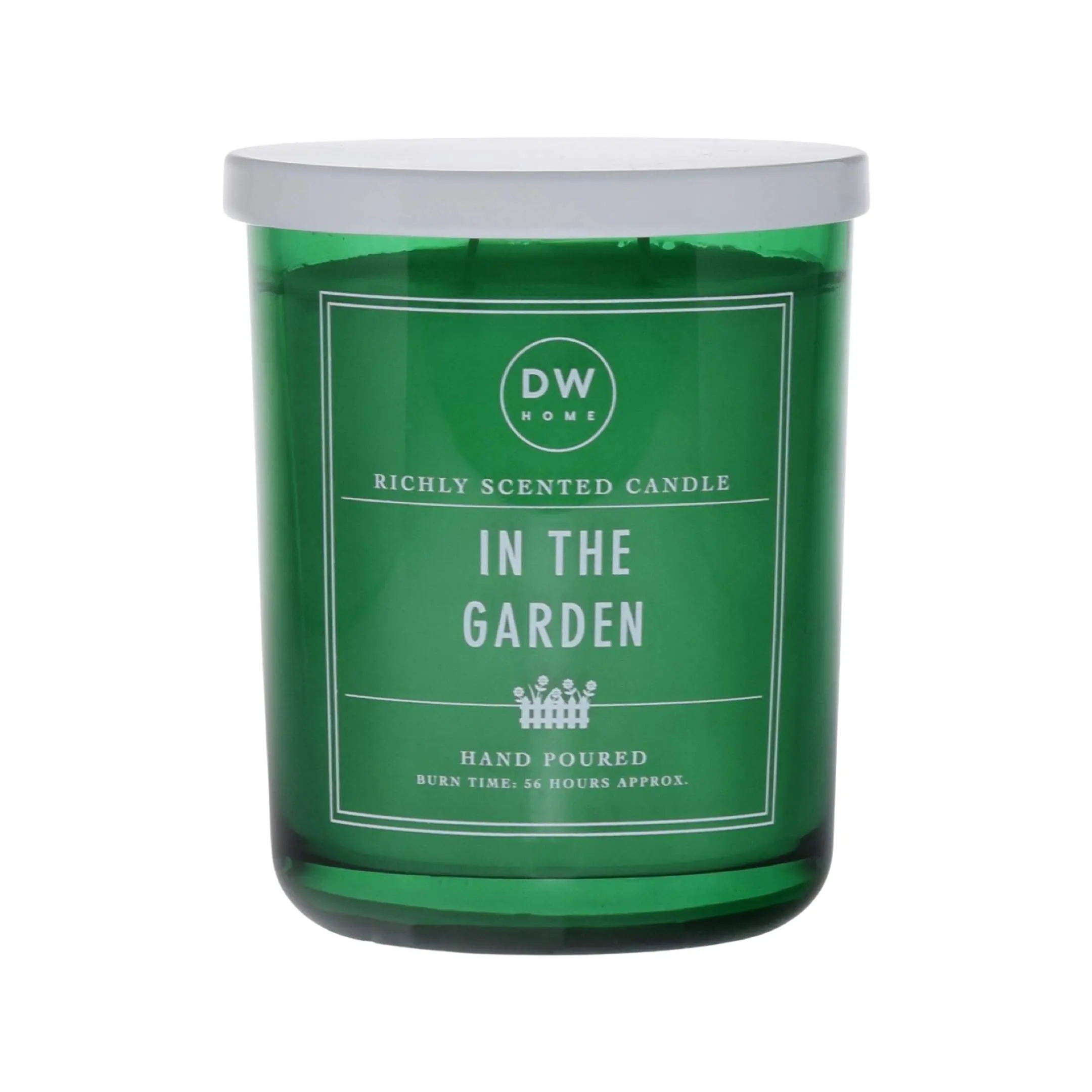 DW Home In The Garden Fragrance Aroma Scented Jar Candle, Home Decor Supplies