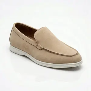 Geovanni Suede Slip-On Loafers – Amali Crafted | Lightweight Luxury Summer Dress Shoes (Italian-Inspired Style)