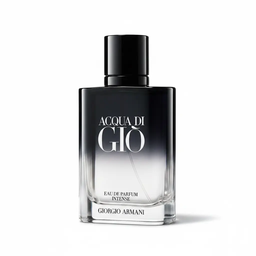 Giorgio Armani Acqua Di Gio Eau de Parfum Intense for Men, 100ml Aquatic Fragrance with an Intense Citrus Aroma - Single Bottle, Intense Aroma