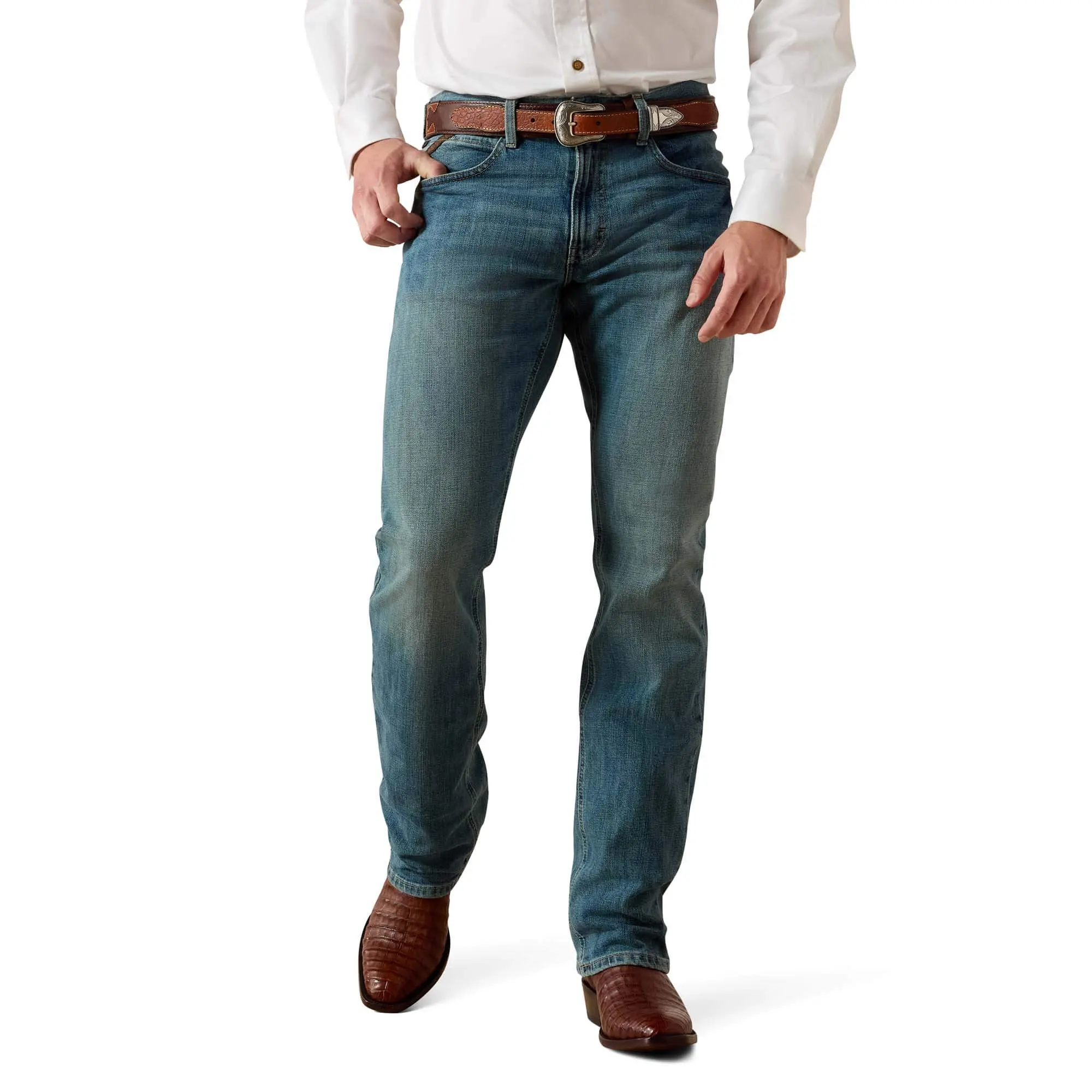 Men's M4 Stretch Legacy Stackable Straight Leg Jeans