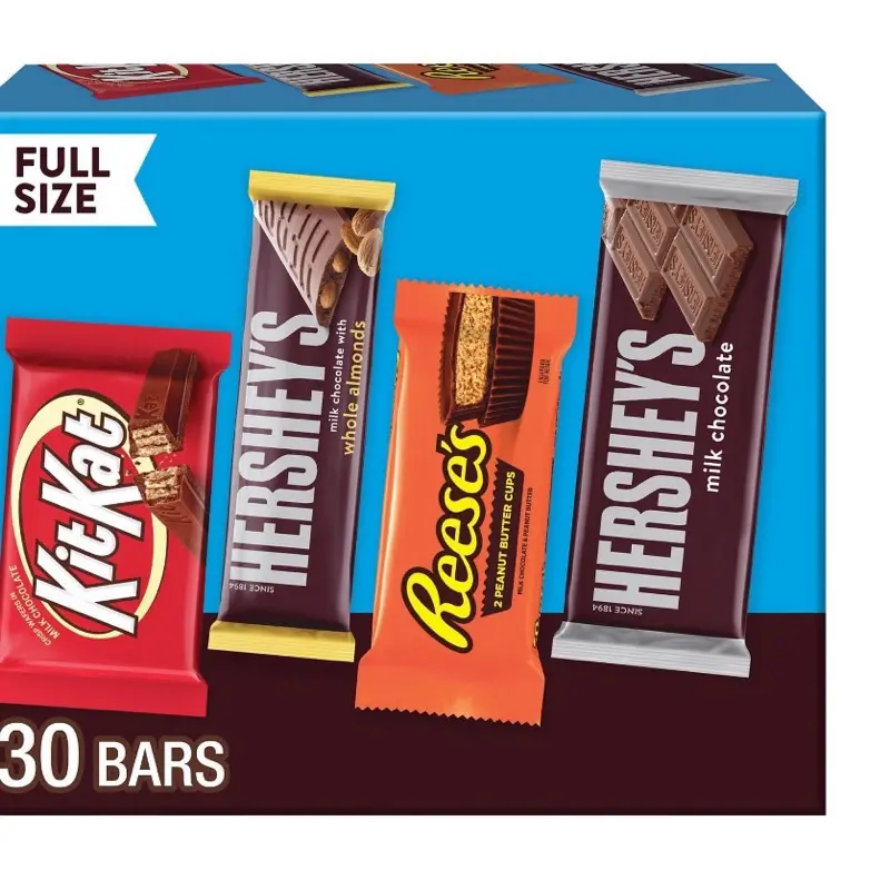 Variety Pack, Milk Chocolate Candy, 30 pk. Variety Pack, Milk Chocolate Candy, 30 pk.