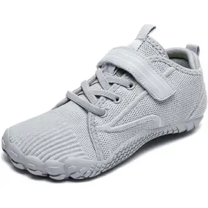 Zero-Drop Barefoot-Style Kids’ Shoes with Wide Toe Box — Boys & Girls Footwear, Minimalist Walking Sneakers for Little & Big Kids, Lightweight for Indoor/Outdoor Use, Suitable for Running, Wrestling, and Tennis
