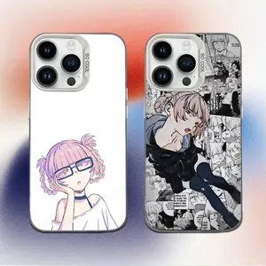 Call of Night N-Nazuna nanakusa Phone Case For iPhone 17,16,15,14,13,12,11,Mini,Pro,E,MAX White Candy Matte Shockproof Cover