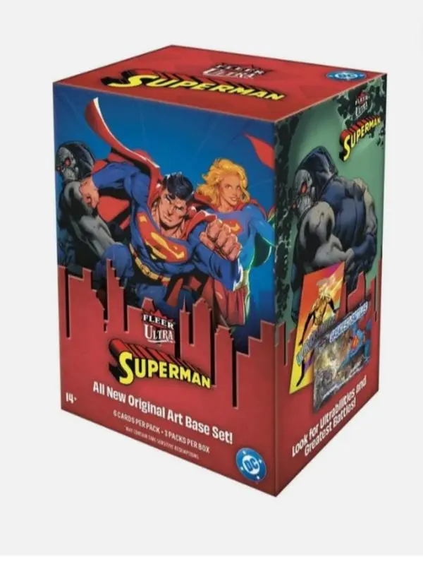 2026 Fleer Ultra Superman Trading Card Blaster Box