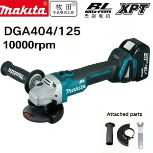 Makita Electric Goddess DGA404 125MM Cordless Electric Angle Grinder with Brushless Variable Speed – Cutting Machine For 18V Battery