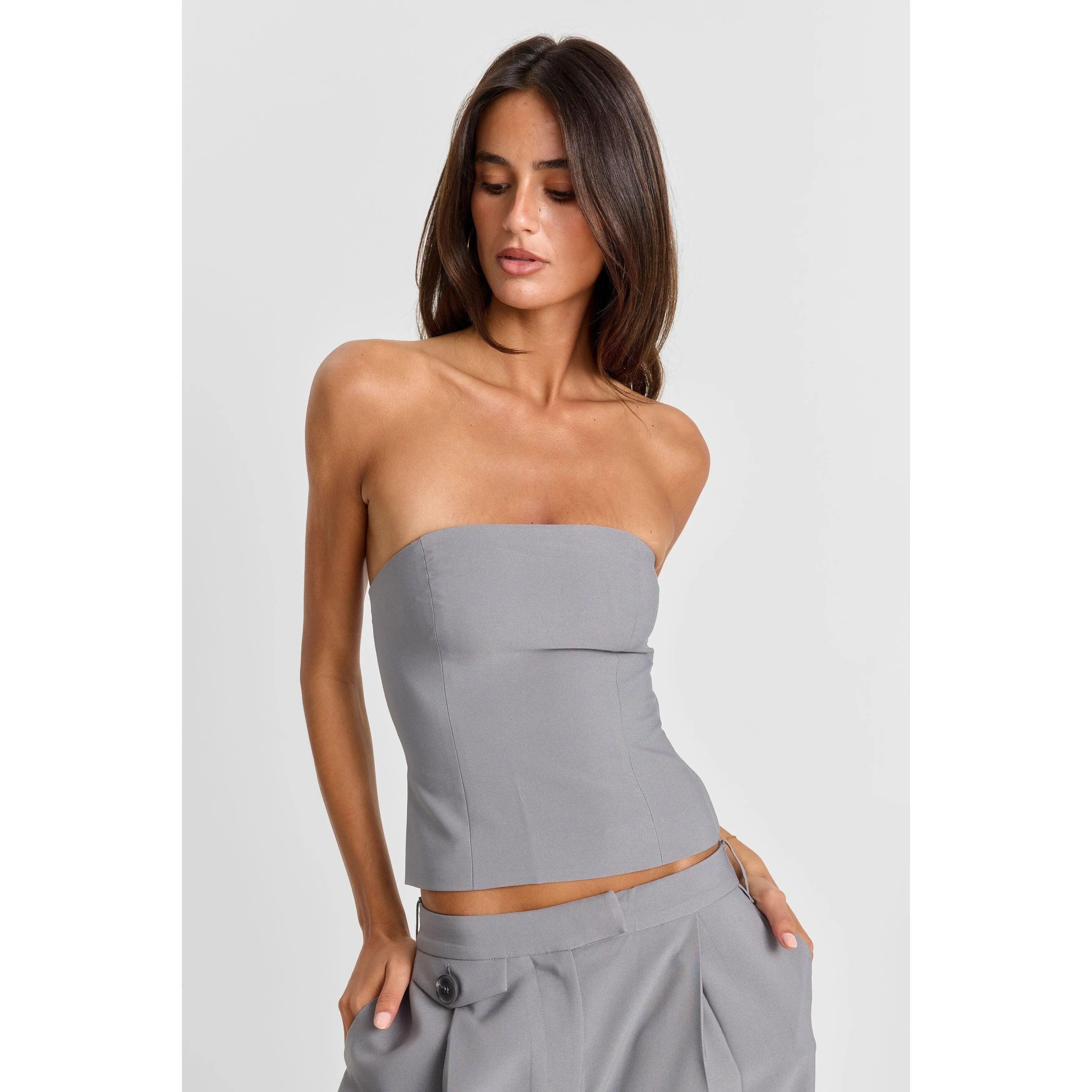 Astra Bustier Grey