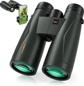 12x52 HD High Power Binoculars for Adults - BAK4 Prism & 22mm Large Eyepiece Phone Adapter Included, Waterproof for Cruise Hiking  & Distant Details 、Outdoor/Hunting Nature Lovers Telescopic Hiking Essentials Birdwatching