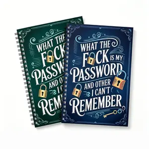 Portable Password Management Notebook, Information Label Organizer, Address And Password Record Book, For Forgetful People To Record Important Information, Account Login Passwords, Bank Card Information, Suitable For Home, Office, And Study Use.