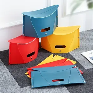 Portable Folding Stool, Outdoor Camping Fishing Multi-Functional Handheld Foldable Stool, Durable Home Travel Use, Space-Saving, Multifunctional Stool, Collapsible Stool, Camping Furniture