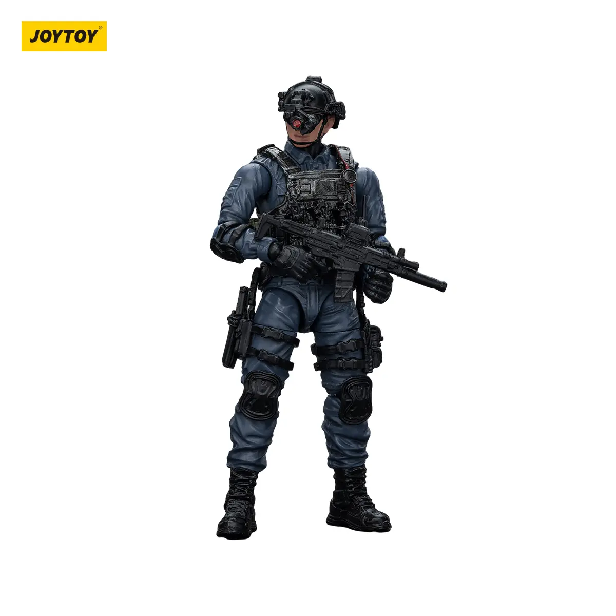 JOYTOY 1/18 Collectible Action Figure Model - Army Builder Pack 32 Assault Team Members, Non-Toxic Articulated Vinyl Figurine, Realistic Multi-Jointed Standing Toy