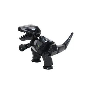 StikBot Mega Dino | Space Black - Stop Motion Action Figure