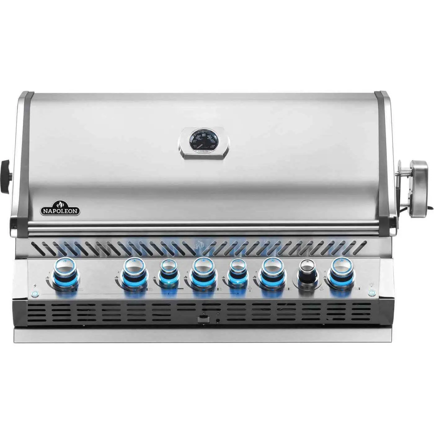 Prestige PRO-665 Large Stainless Steel Ceramic Grill - Prestige Series, Ceramic Infrared Rear Burner, Easy to Clean, Stylish Outdoor Kitchen Backyard Barbecue for Meat Cooking Any Occasion