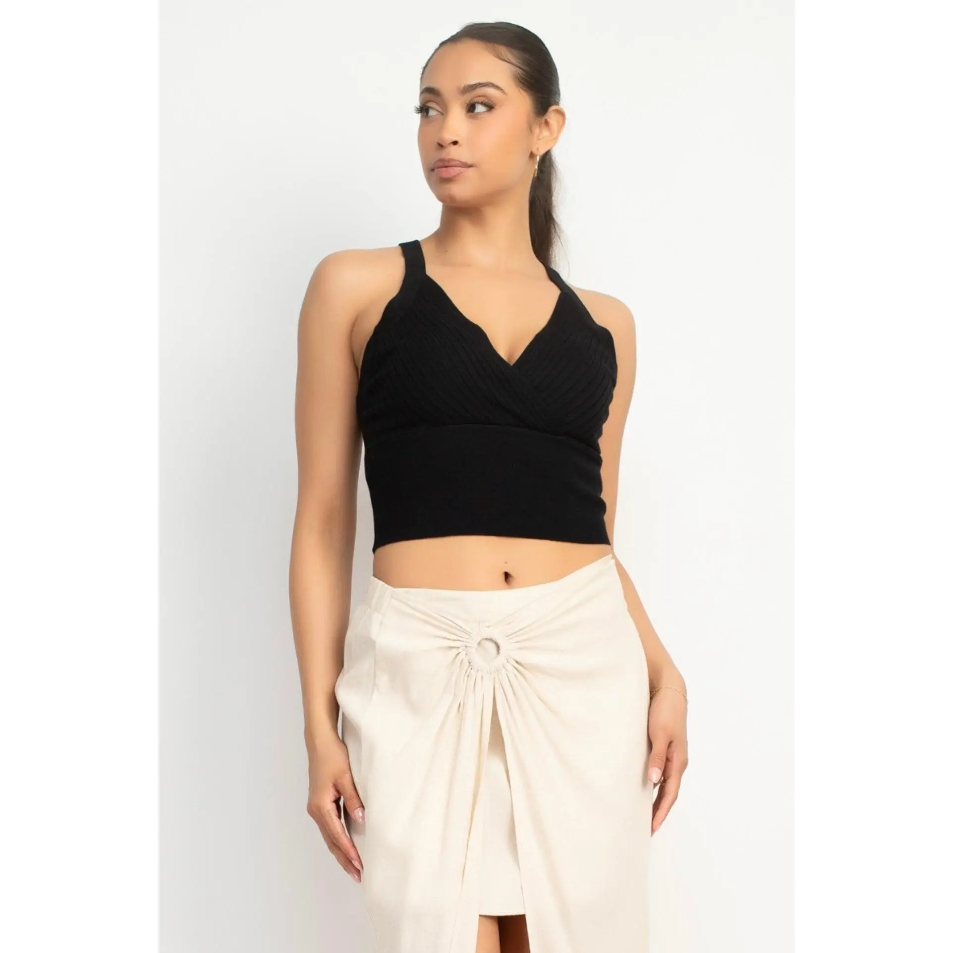 Karina Tank Top (Black)