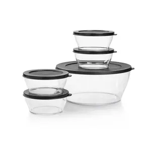 Clearly Elegant Serving Bowls Inspired by the beauty of glass, Clear Bowls present your food in an elegant style. No one would imagine it’s virtually unbreakable!
