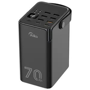 70000mAh Power Bank High Capacity 20W PD 3.0 Fast Charging 22.5W Max with LED Display USB-C for iPhone 17 /16 Pro Max Samsung Huawei Google Camping Fishing