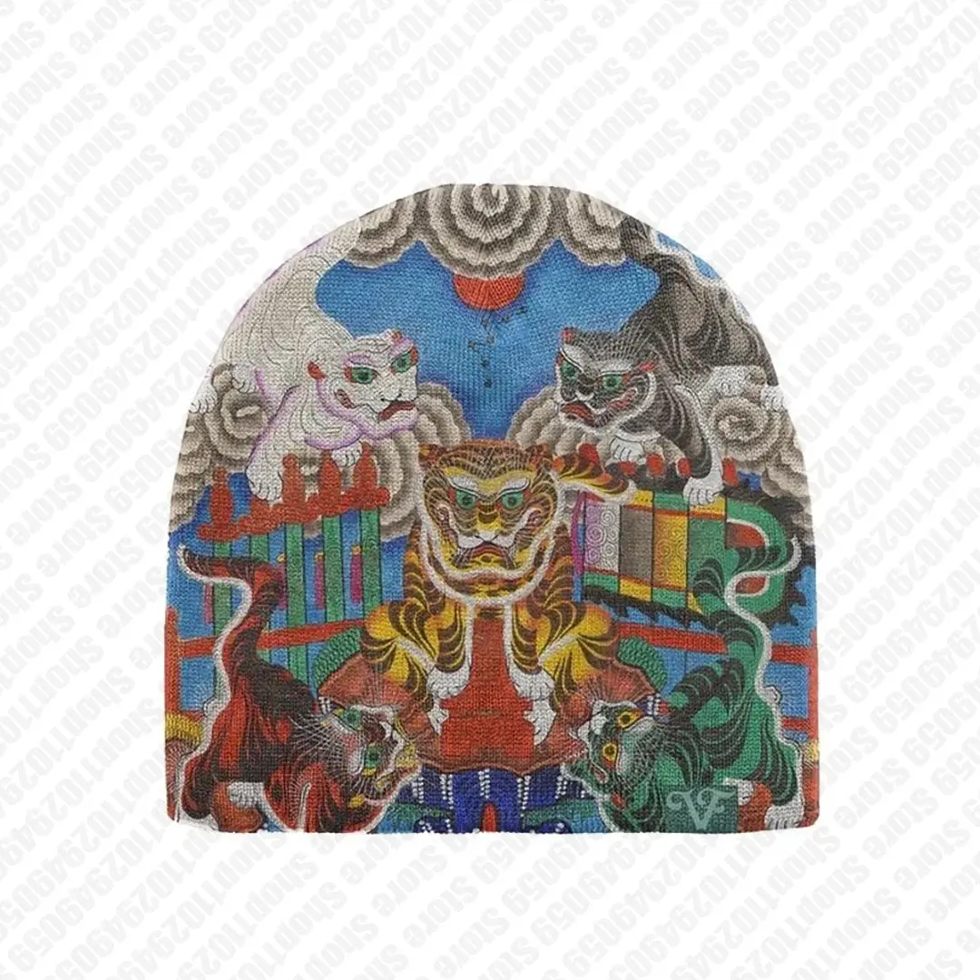 Sovereign Kkachi Tiger Skull Cap Beanie