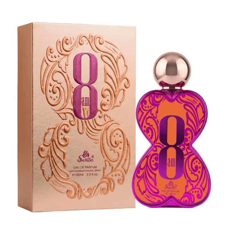 Sellion 8am Eau De Parfum for Women, Long-Lasting Fruity Floral Scent with Notes of Bergamot, Pear, and Jasmine, 3.3 oz / 100 ml, Floral Scented Fragrance, Single Bottle, 100Ml, Perfumes, Women's Perfume, Aromatic Fruity Fragrance, Edp Fragrance