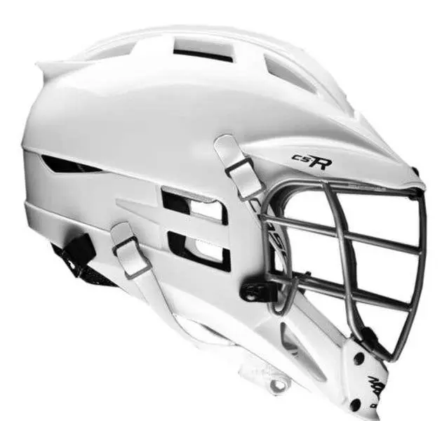 Cascade CS-R Lacrosse Helmet - Onesize Youth Sports Protective Gear with Poron XRD Foam Liner, Pivot Fit, Memory Foam Side Fit, 3-Bar Design Mask, Enhanced Frontal Impact Management, Comfortable And Protective Fit