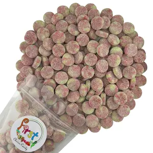 Sour Watermelon & Lime Gummy Bites Candy 2 lb. Bag