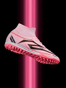 Men's Lightweight Professional Football Shoes TF Nails Breathable Durable Rubber Outsole All-Season Running Sports Training Sneakers