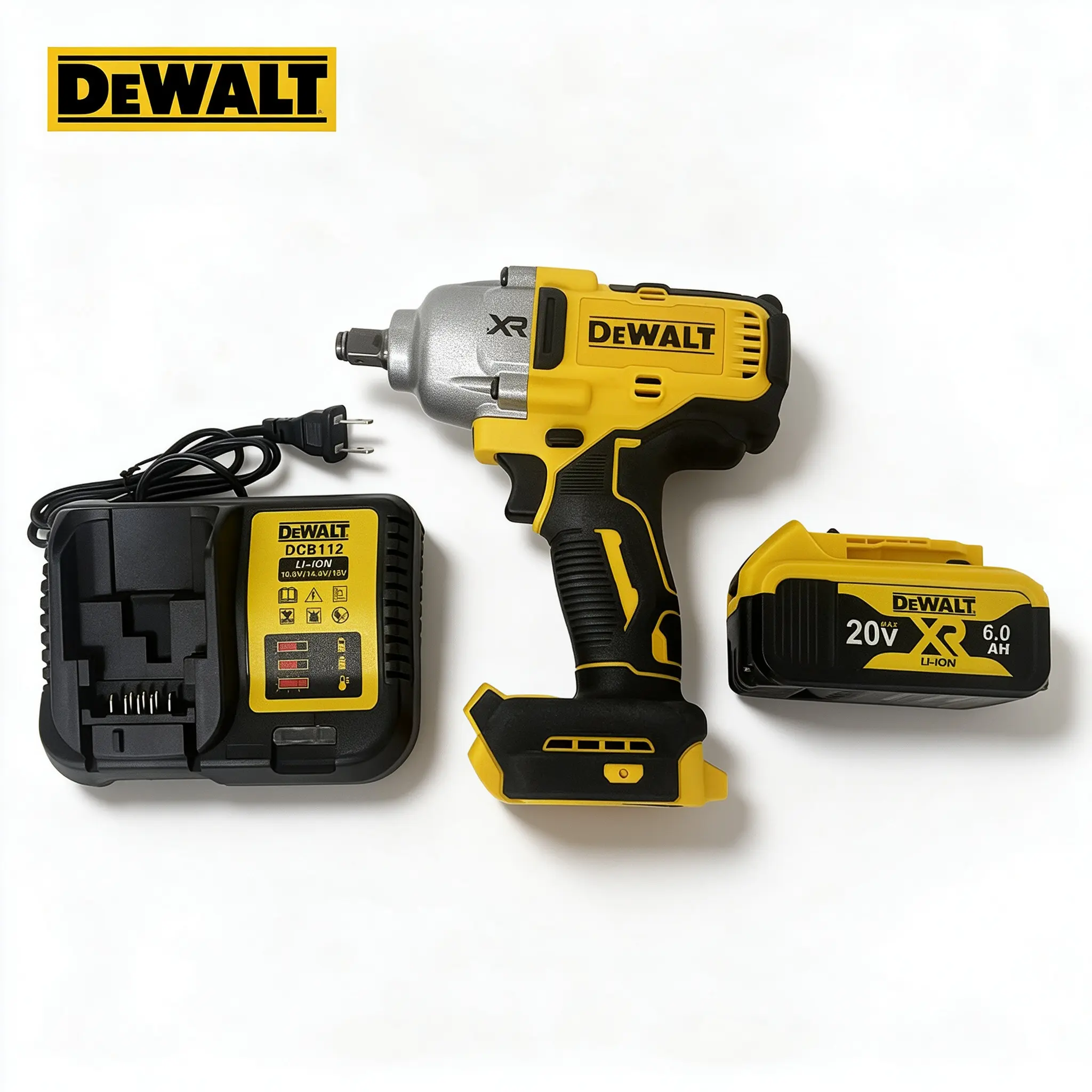 DEWALT DCF900 20V Hog Ring Anvil Brushless High Torque Impact Wrench Auto Repair Construction 4-Mode Precision Control # Milwaukeenm