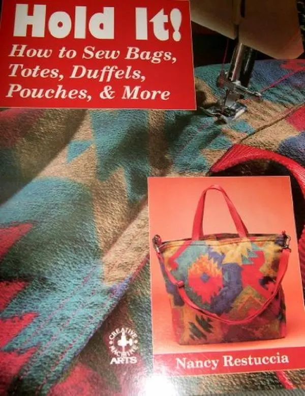 USED Book - Hold It!: How to Sew Bags, Totes, Duffels, Pouches, and More by Nancy Restuccia (Paperback) - english