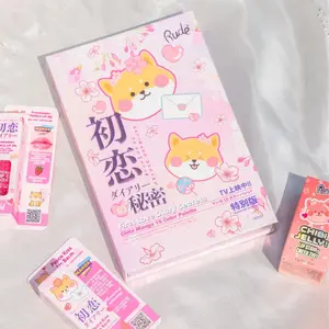 Chibi Manga Collection 15 Color Palette - First Love Diary Secrets Matte & Shimmer Shade Eyeshadow Palette Makeup