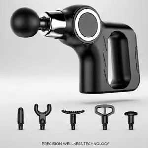 High-End Deep Muscle Fascia Gun (single Pack), Includes 6 Massage Heads, Professional Handheld Daily Full Body Relaxation Aid Instrument