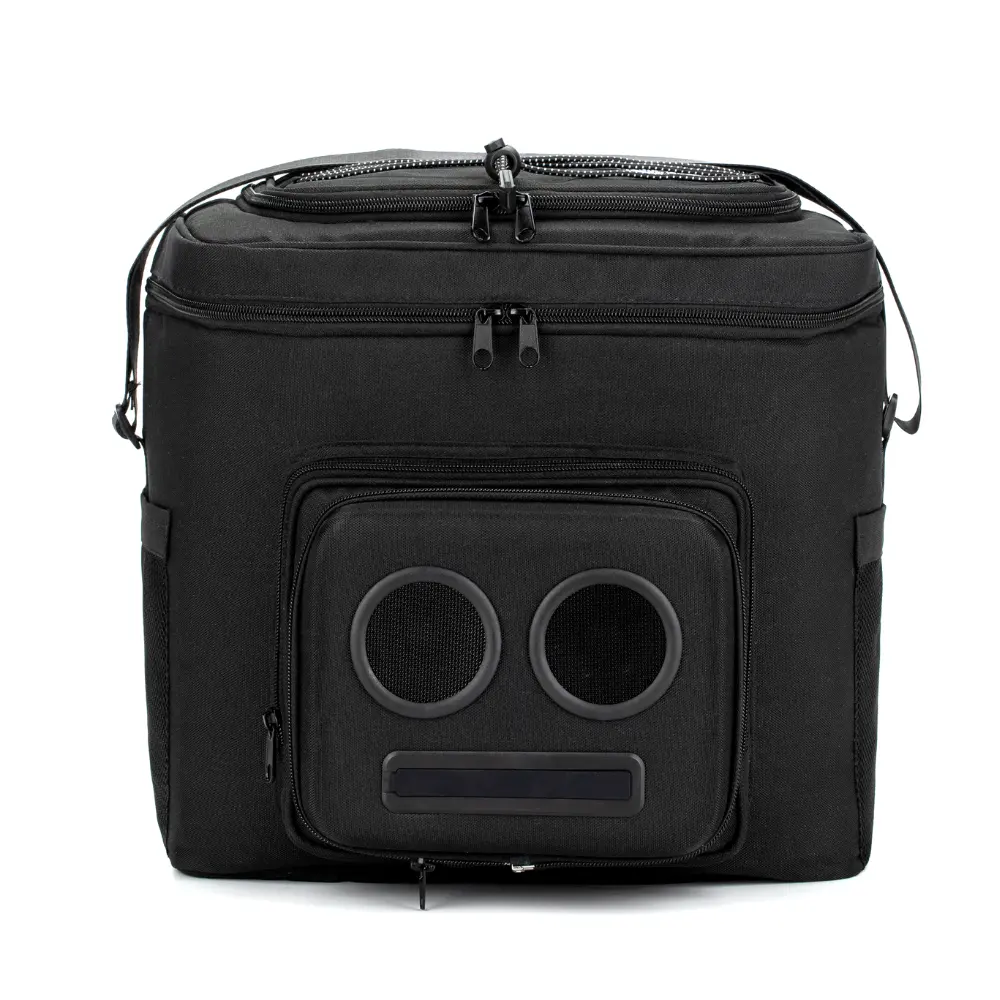 Super Real Cooler with Speakers on Amazon. 20-Watt Bluetooth Speakers for Parties/Festivals/Boat/Beach. Rechargeable, Works with iPhone & Android Audio Smartphone partybox