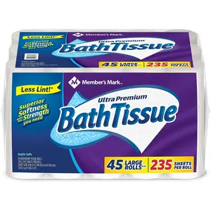 Member's Mark Ultra Premium Bath Tissue, 2 ply (232 sheets, 45 rolls)