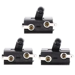 3 Pack Hair Clipper Power Switch Cordless Cutting Trimmer Machine ON-OFF Senior Clippers Controller Button Accessories Replacement Fit for & Most Other Brands Tools Part