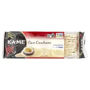 KA-ME Rice Crackers, Original, 3.5 oz (100 g)