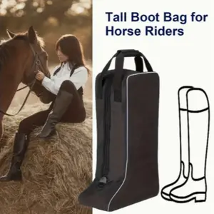 Equestrian Boot Bag, Horse Riding Equipment Bag, Durable Equestrian Gear Storage, Perfect for Horseback Riding Accessories