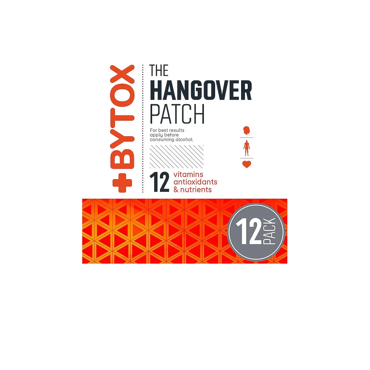 Bytox The Hangover Prevention Patch 12 Pack Bytox The Hangover Prevention Patch 12 Pack