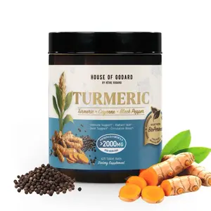 House of Godard BioPerine Turmeric Curcumin Supplement, 425 Tablet Balls