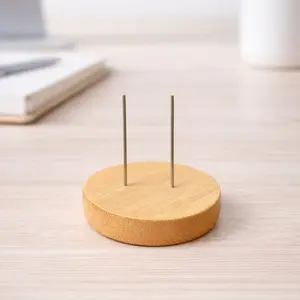 Wood stand DIY for crochet doll 2 for 5 dollars