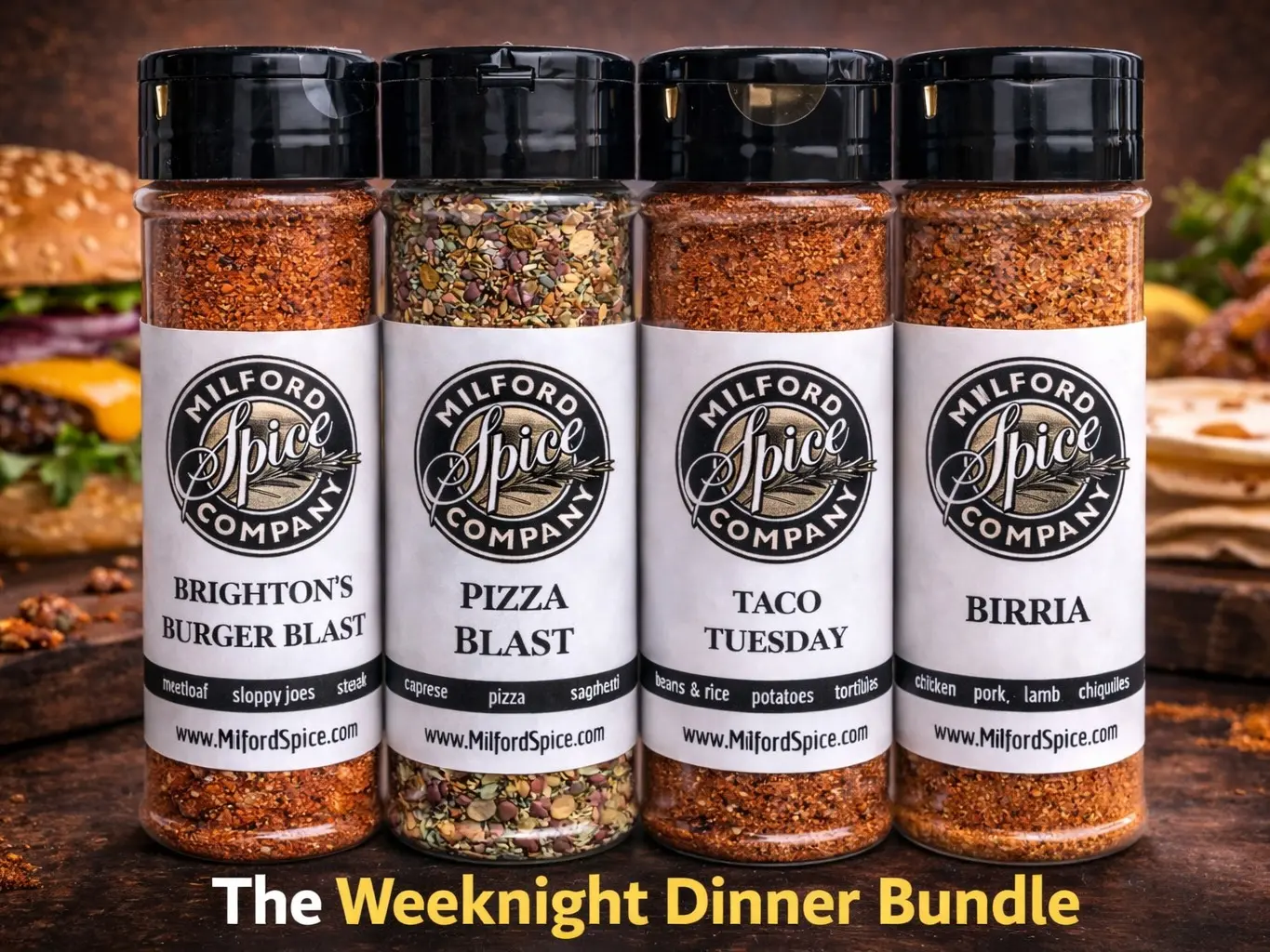 The Weeknight Dinner Bundle Spice Kit