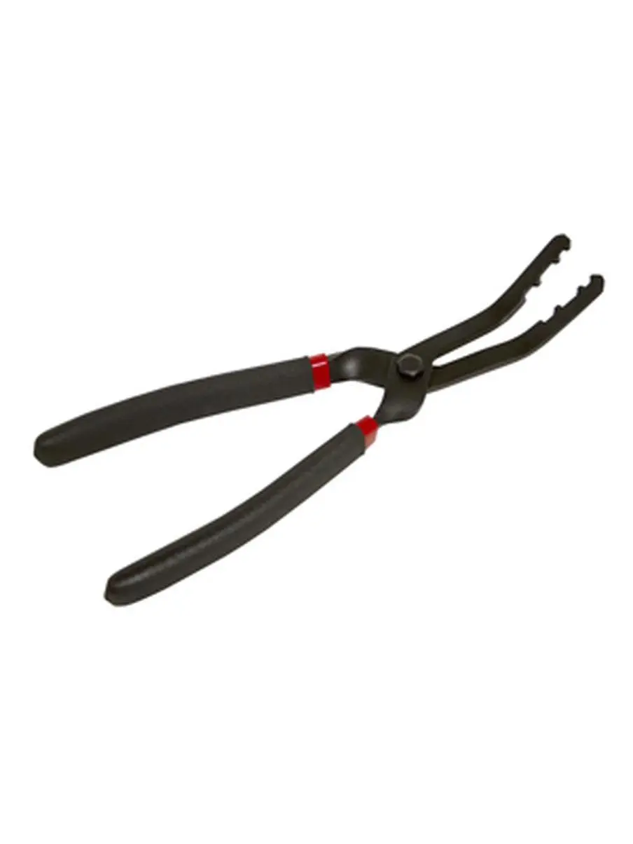 Lisle 45-Degree Trim Clip Pliers - 45-Degree Angled Double Taper Tips, 2.44 lbs Cushioned Dual Durometer Grip, Prevents Damage for Easier Clip Removal