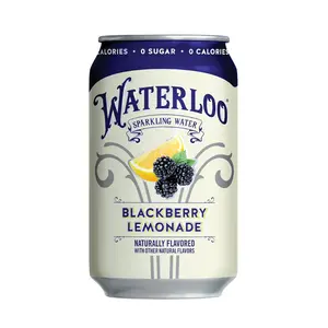 Waterloo Sparkling Water, Blackberry Lemonade Naturally Flavored, 12 Fl Oz Cans (Pack of 12) – Zero Calories and Zero Sugar or Sweeteners