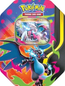(Live Only) Pokemon TCG: Mega Charizard X Tin (4 Packs)