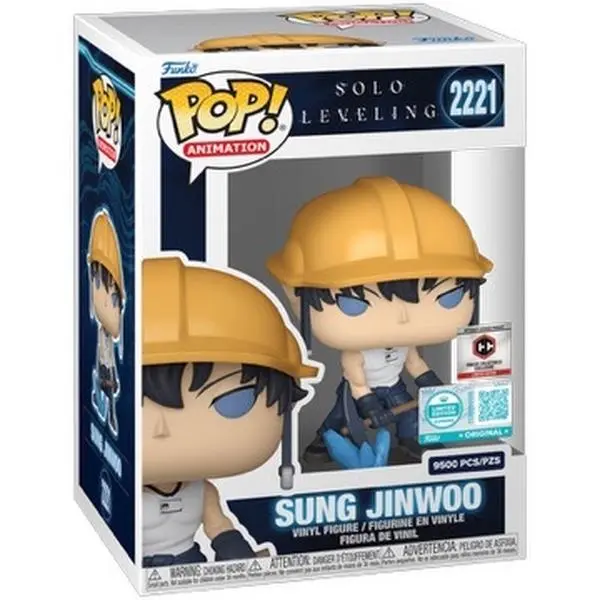 Funko Sung Jinwoo Vinyl Chalice Collectible Figure, Limited Edition (LE 9500 Pcs), Vinyl Material, Collectible Figure Vinyl
