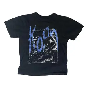 Korn Issues Baby Tee, Retro Korn Baby Tee, Retrto Women Shirt, Funny T-Shirt, Y2k Clothes Punk, Grunge 2000s, Gothic Emo Girl Tops, Gift For Girlfriend Cotton Womenswear