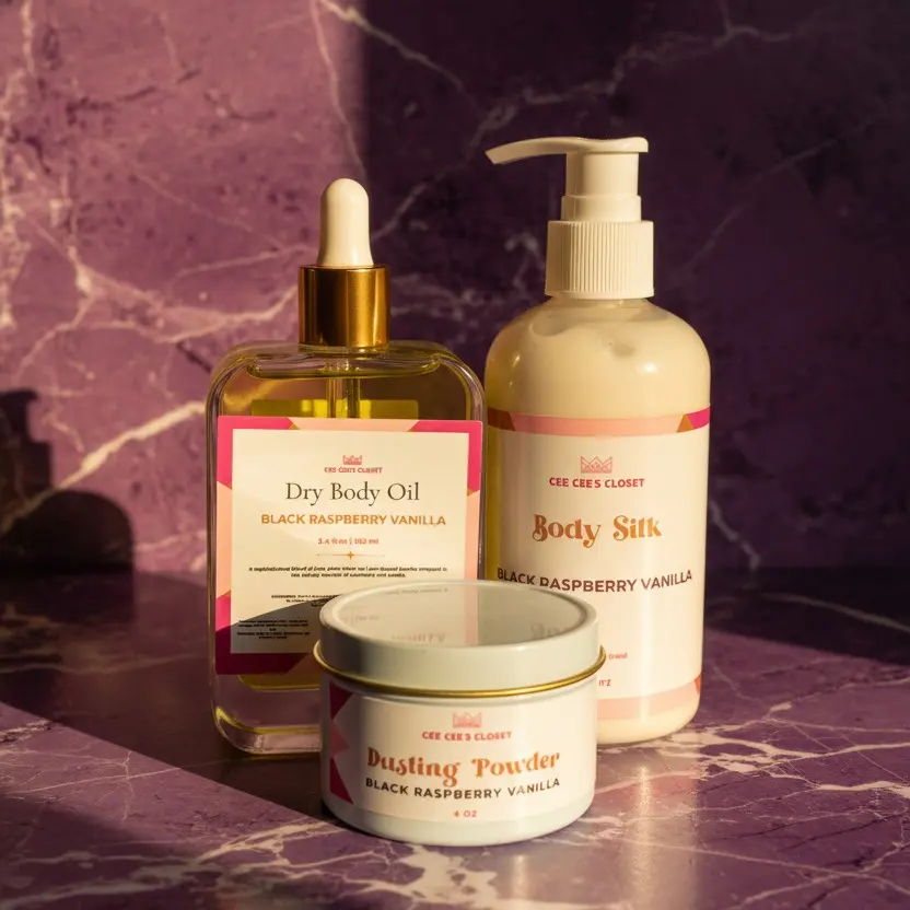 Humidititty Bundle | Body Silk Lotion | Dry Body Oil| Dusting Powder