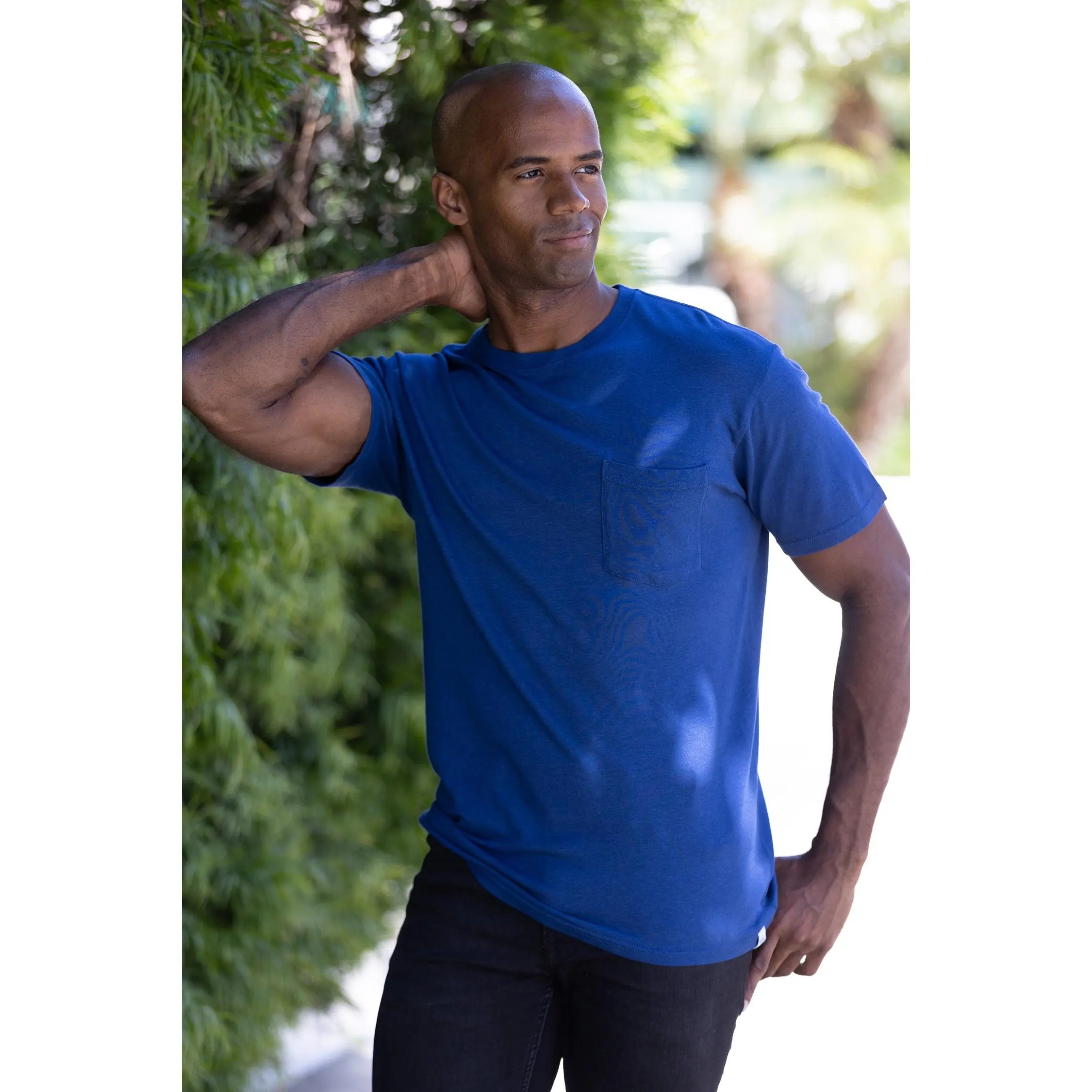 Men's Bamboo Viscose/Organic Cotton Pocket T-Shirt