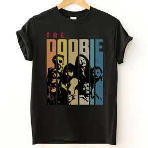 [Sale Up To 40%] The Doobie Brothers band Vintage T-Shirt, Doobie Brothers Graphic Tee, Rock Shirt, Retro Music Shirt Unisex