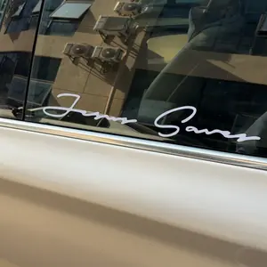 Jesus Saves Christian Cross Car Vinyl Decal, Weather Resistant Bumper Sticker for Vehicle Window Wall, Viral Faith Based Jesus Cross Decal, Waterproof Auto Decor Sticker for Cars Trucks SUVs